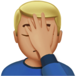 Guy Face Palm